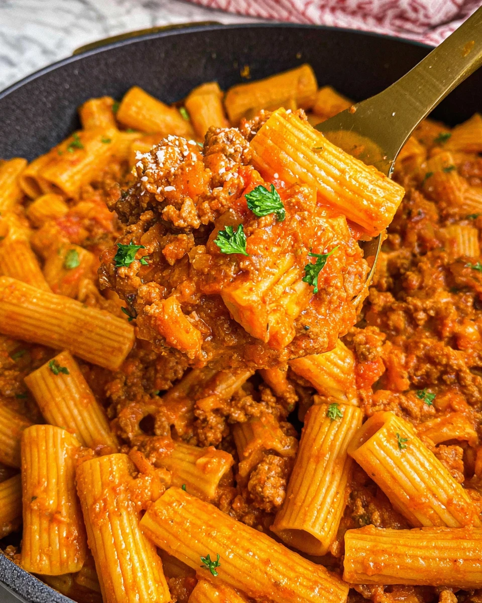 Rigatoni Bolognese