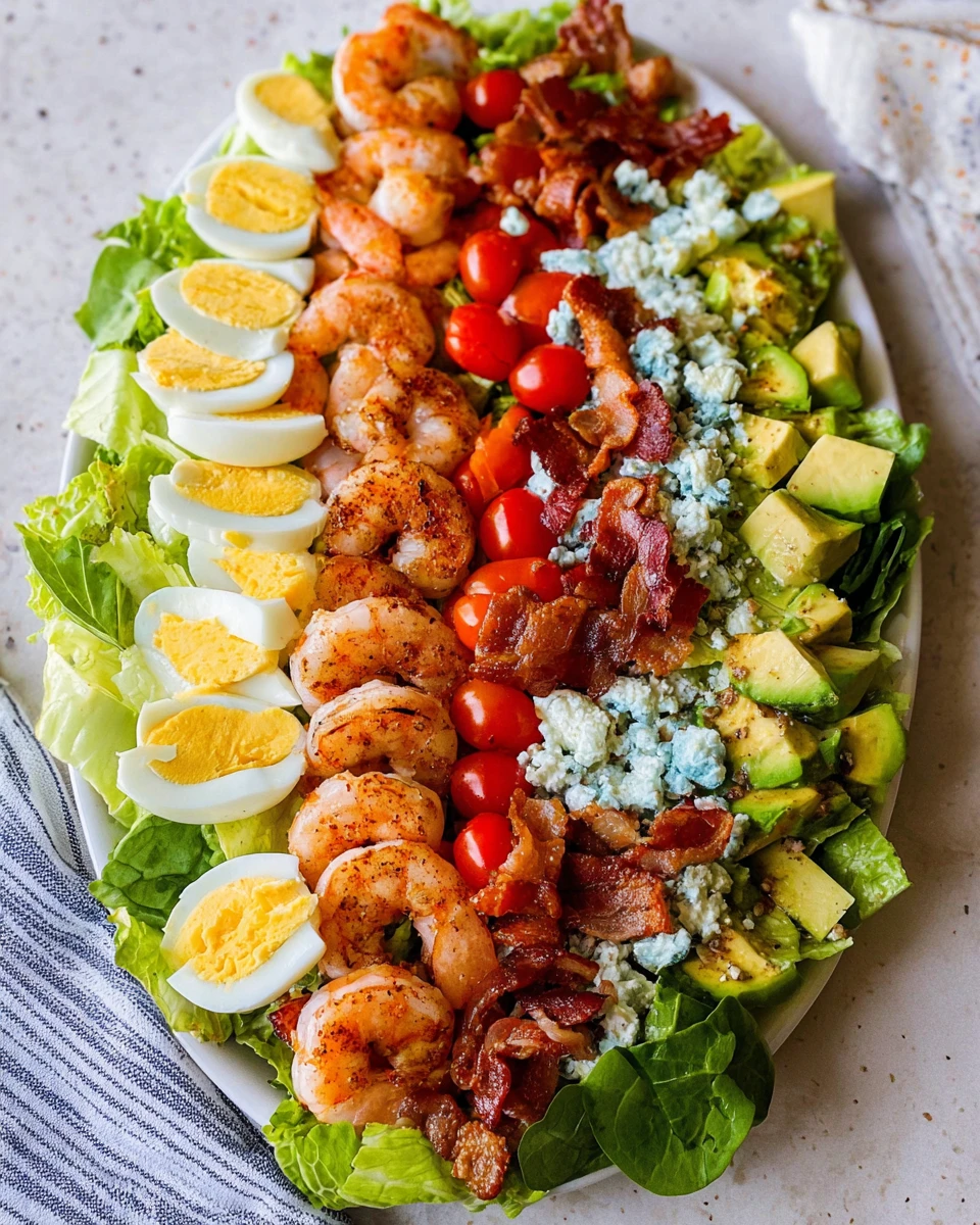 Shrimp Cobb Salad