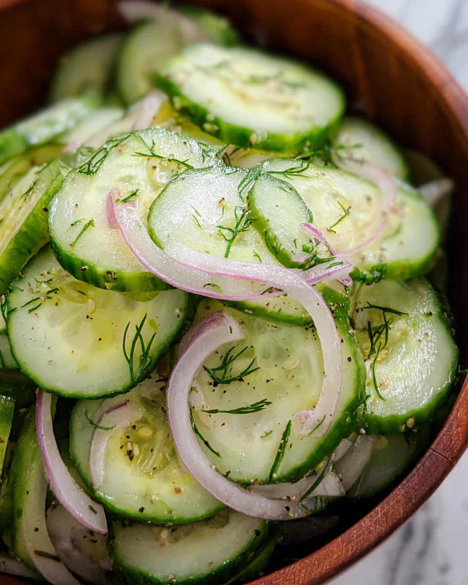 Simple Cucumber Salad