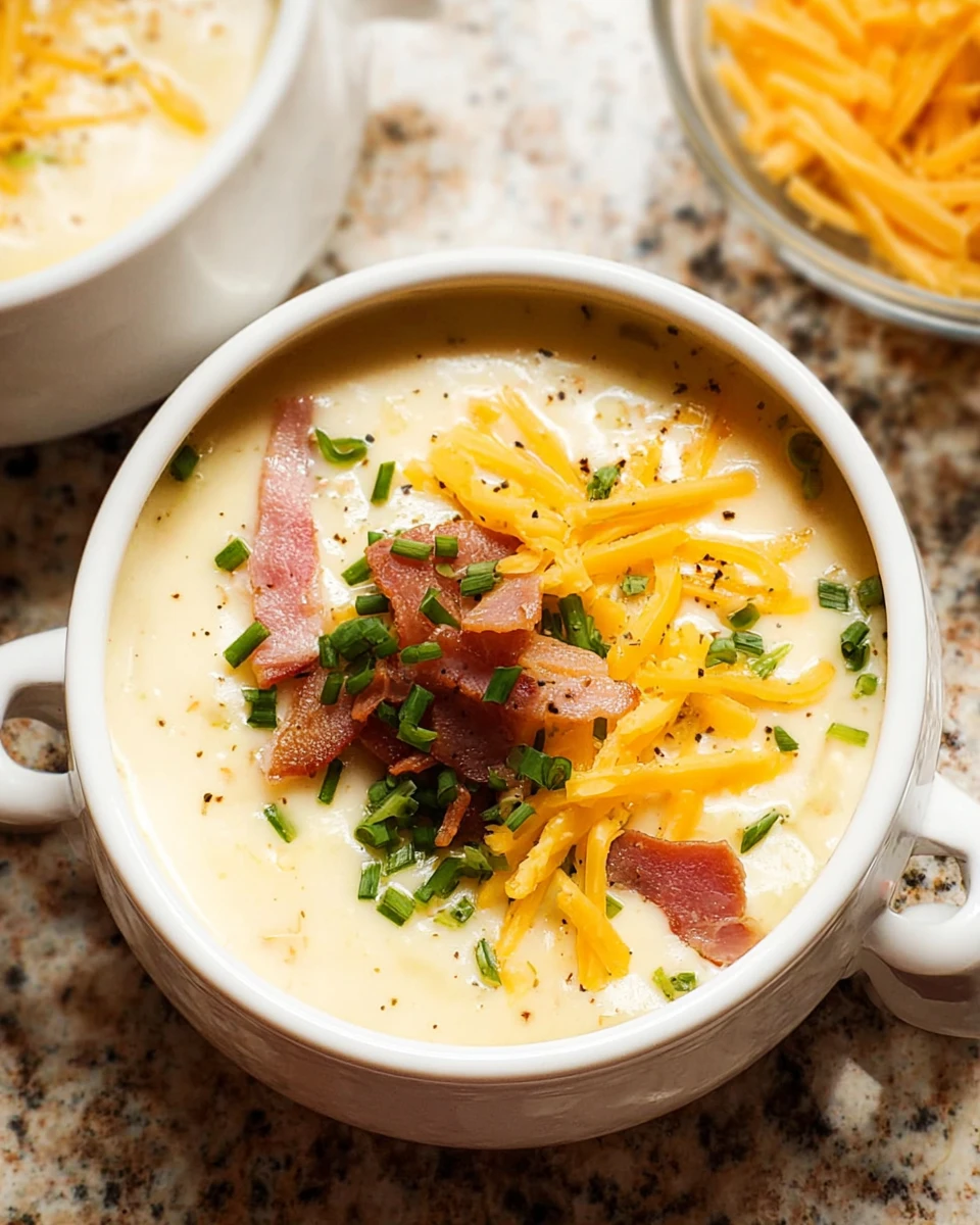 Slow Cooker Loaded Baked Potato Soup