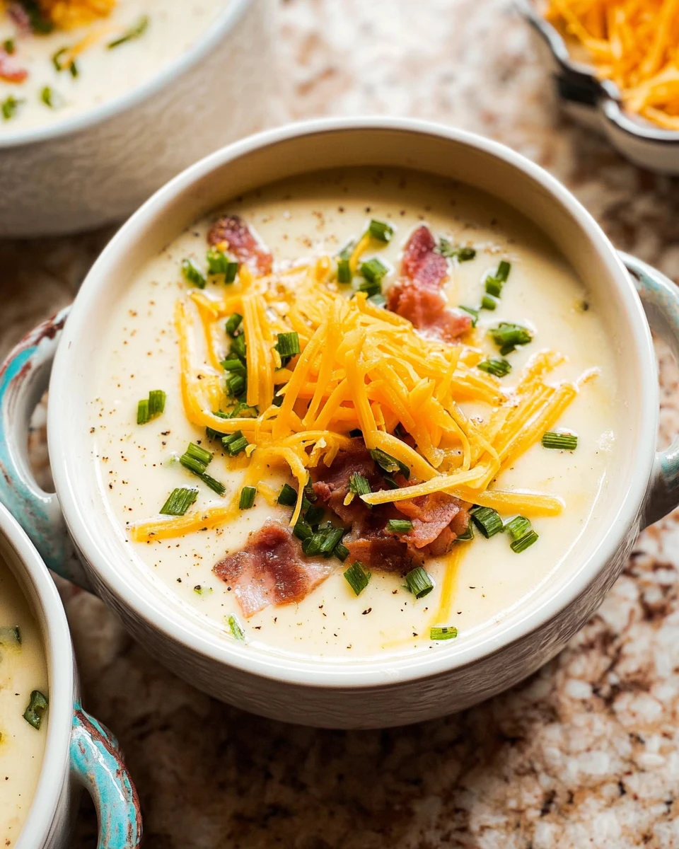 Slow Cooker Loaded Baked Potato Soup