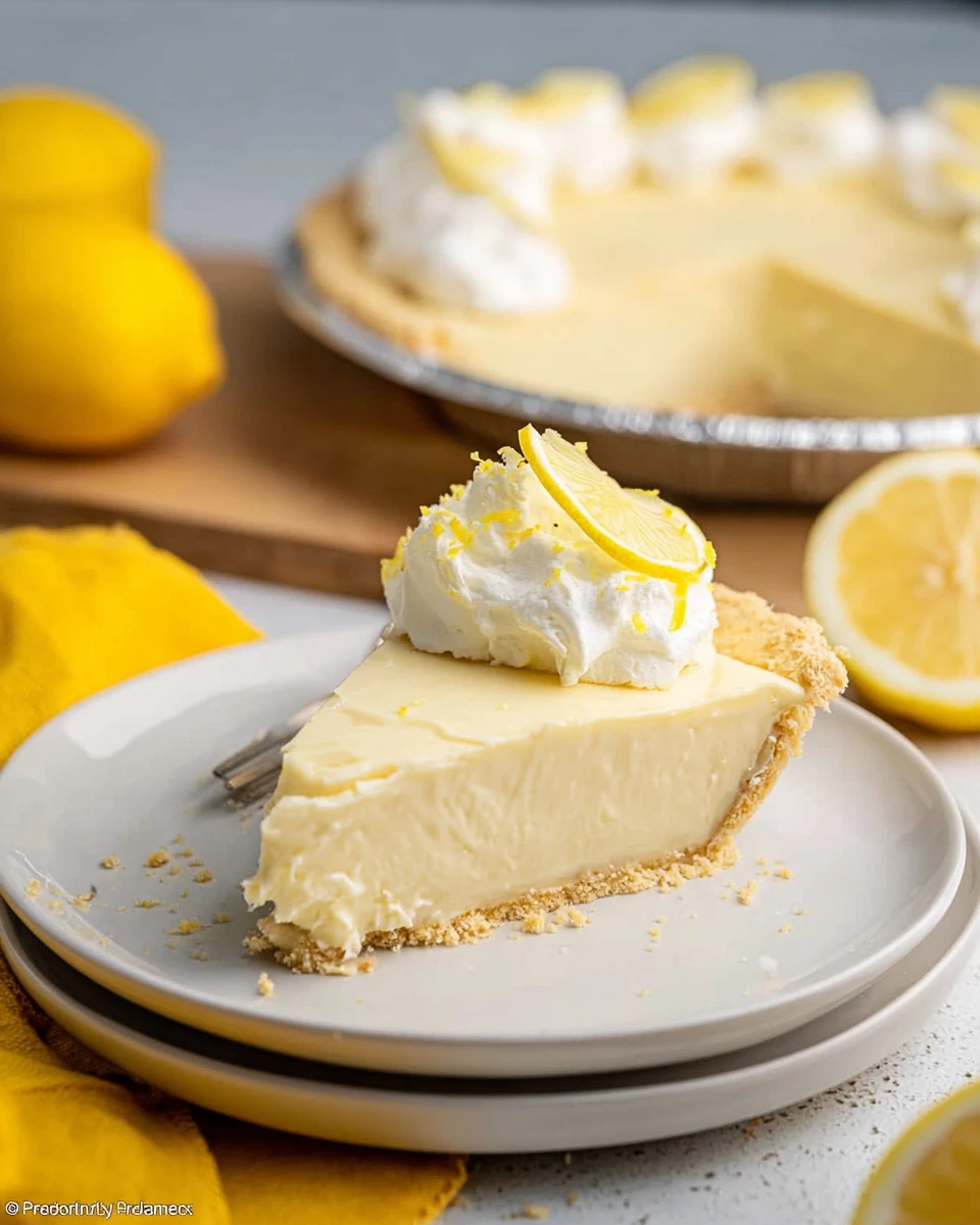 Sour Cream Lemon Pie 5 Sour Cream Lemon Pie