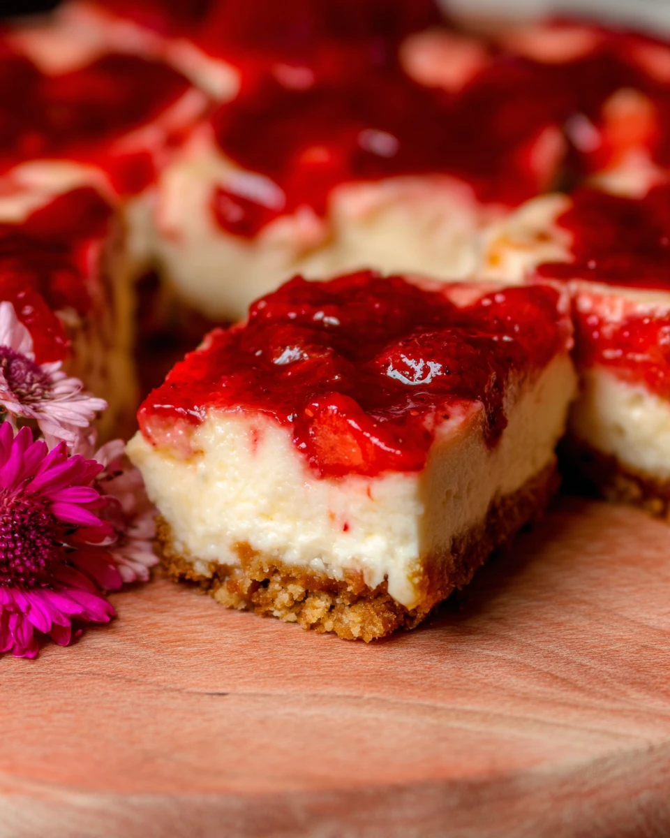 Strawberry Cheesecake Bars