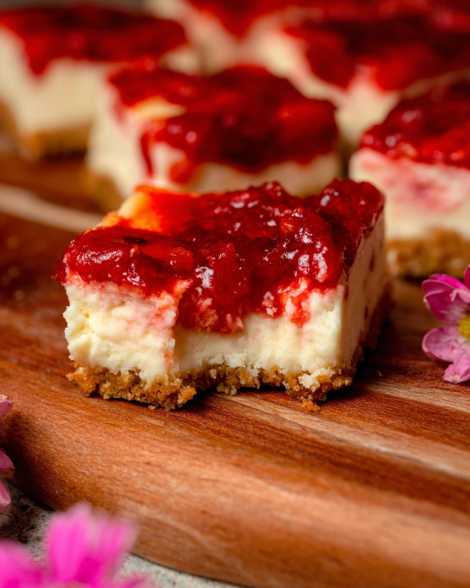 Strawberry Cheesecake Bars