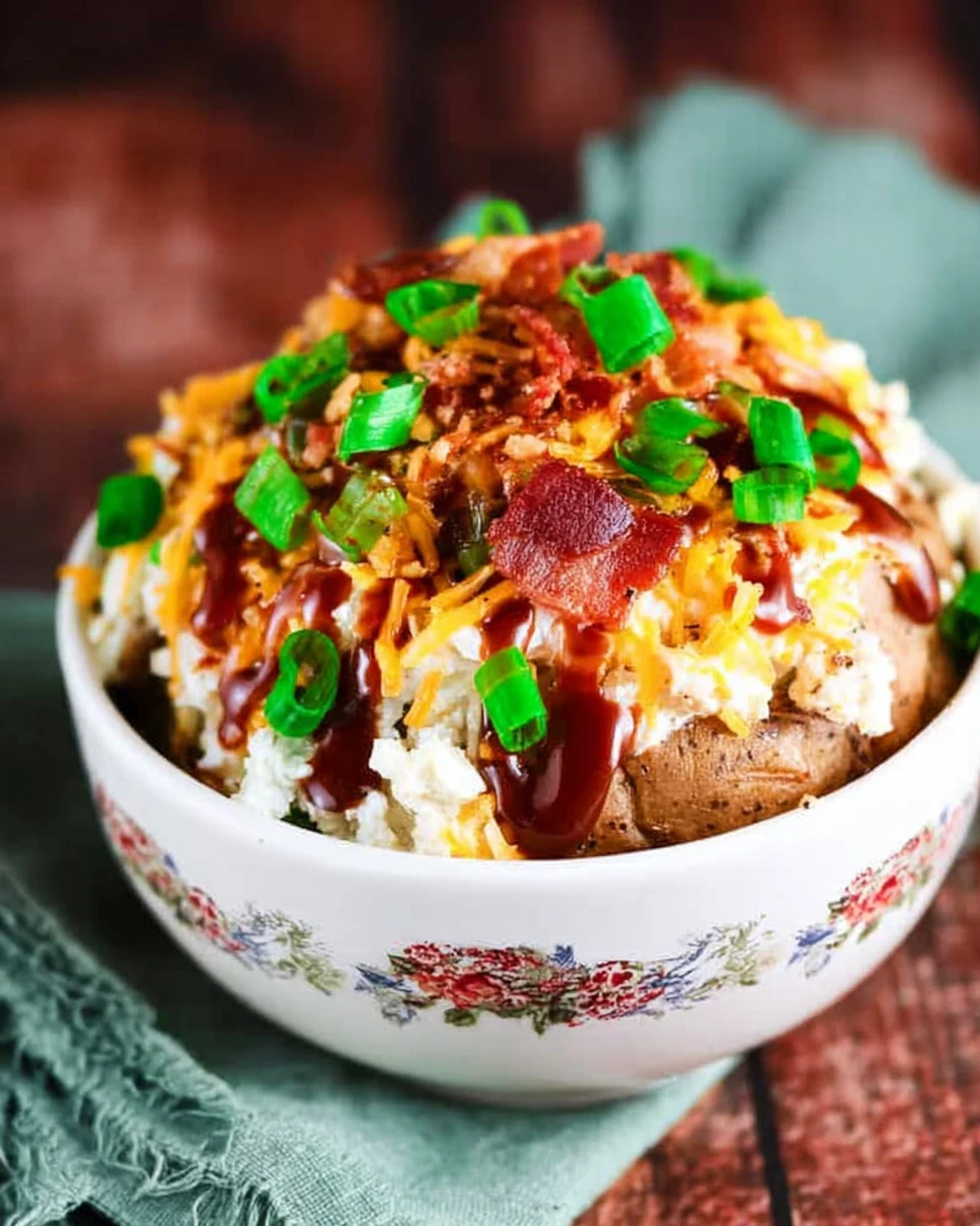 Texas Barbecue Loaded Baked Potato Salad