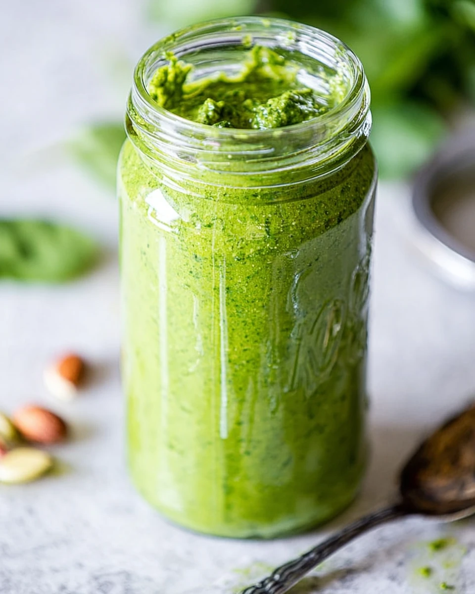 Zesty Spinach Pesto