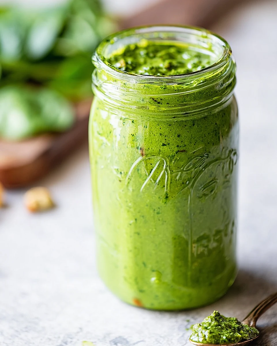 Zesty Spinach Pesto
