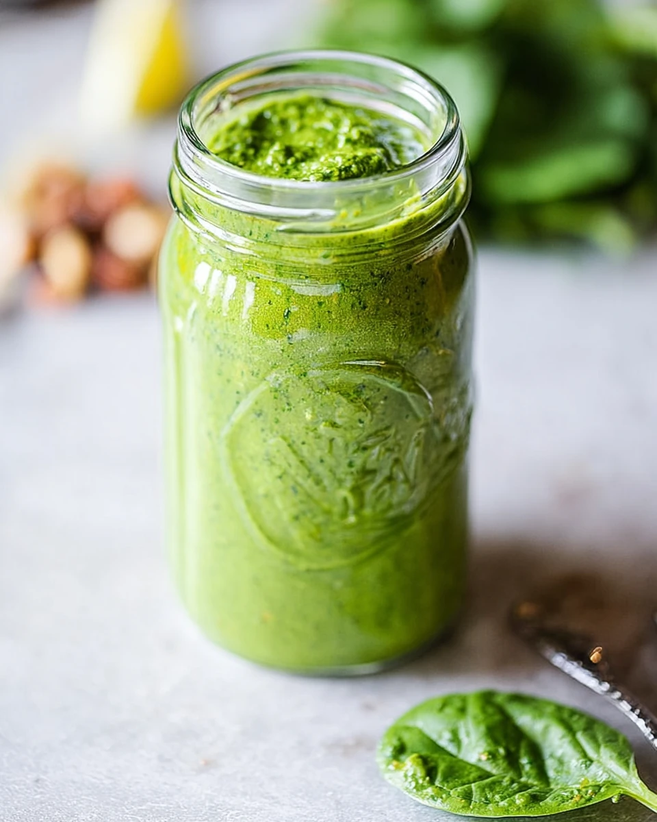 Zesty Spinach Pesto