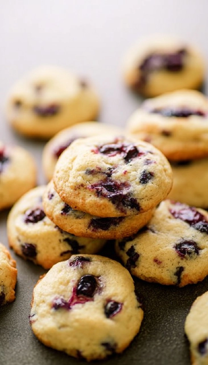 Blueberry Cream Cheese Cookies