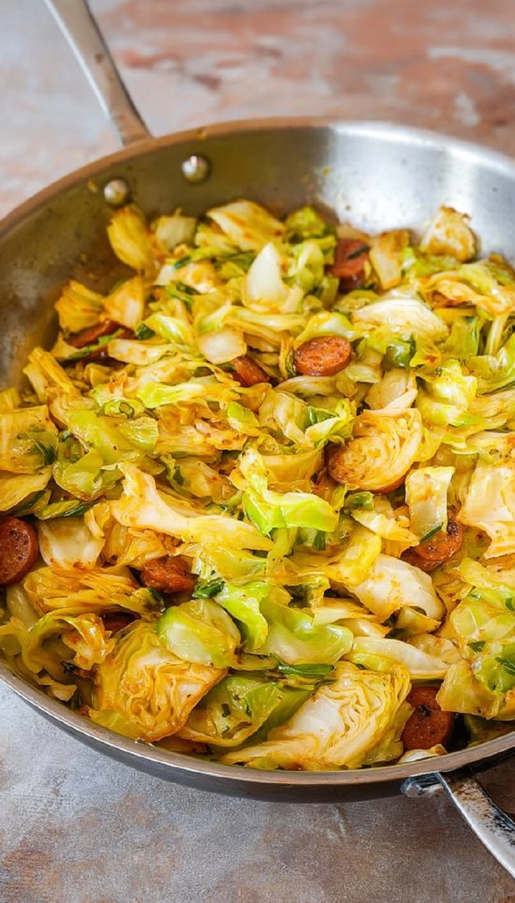Cabbage And Sausage Skillet