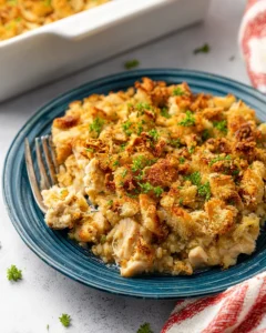 Chicken-and-Stuffing-Casserole-Recipe