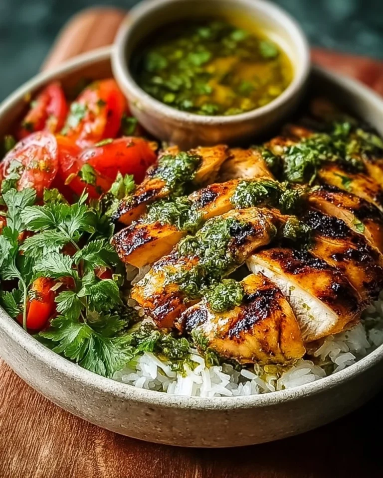Chimichurri-Chicken-Bowls-With-Garlic-Sauce-Recipe