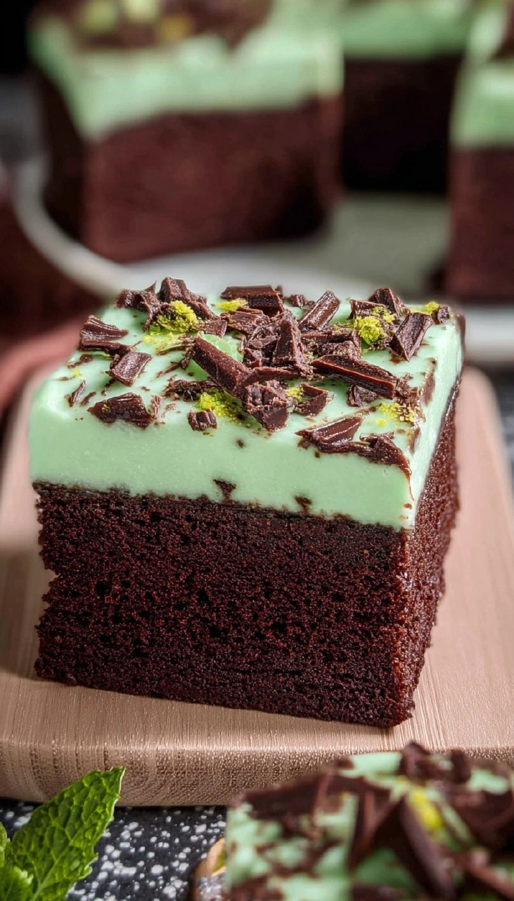 Chocolate Cake With Mint Buttercream 7 Chocolate Cake With Mint Buttercream