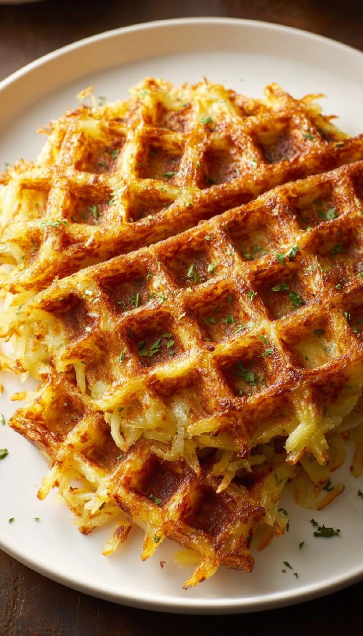 Delicious Waffle Maker Hash Browns