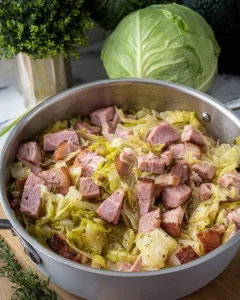 Fried-Ham-and-Cabbage-Recipe
