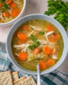 Pressure-Cooker-Chicken-Soup-with-a-Whole-Chicken-Recipe