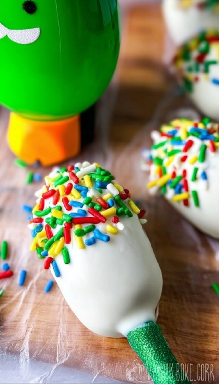 St. Patrick'S Day Cake Pops With Rainbow Sprinkles 7 St. Patrick'S Day Cake Pops With Rainbow Sprinkles