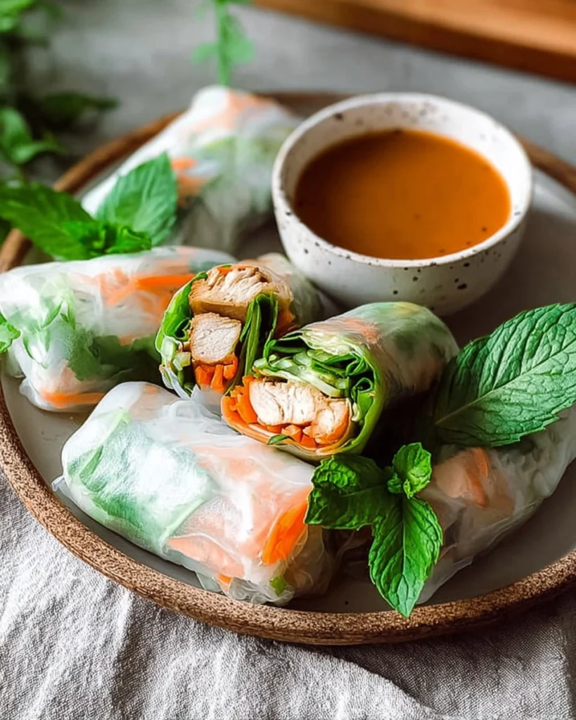 Vietnamese-Summer-Rolls-with-Chicken-Recipe