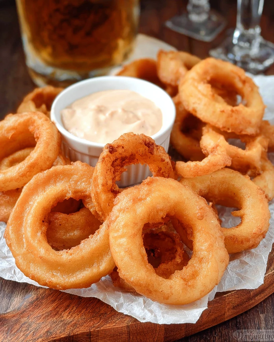Beer Batter Onion Rings