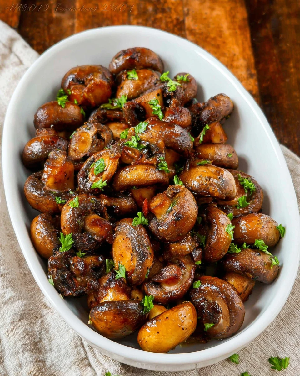 Roasted Mushrooms 5 Roasted Mushrooms