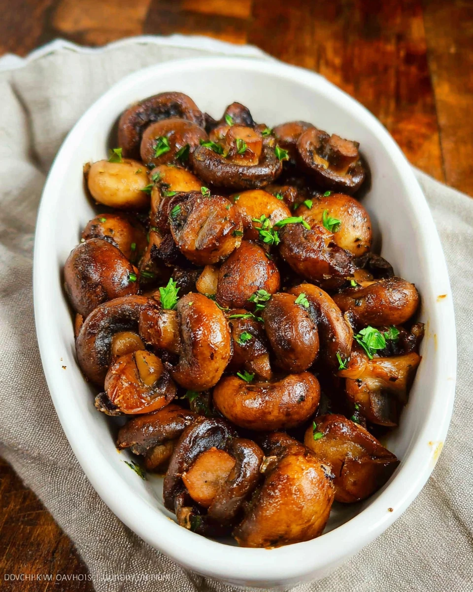 Roasted Mushrooms 6 Roasted Mushrooms