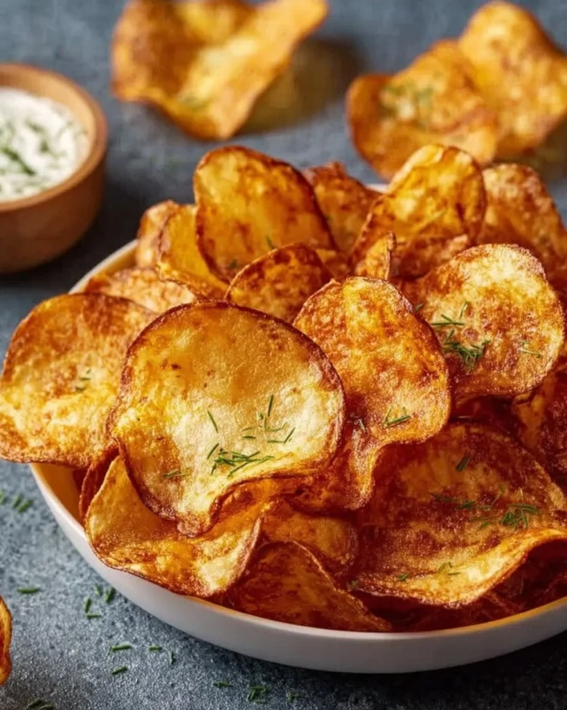 Air-Fryer-Potato-Chips-Recipe