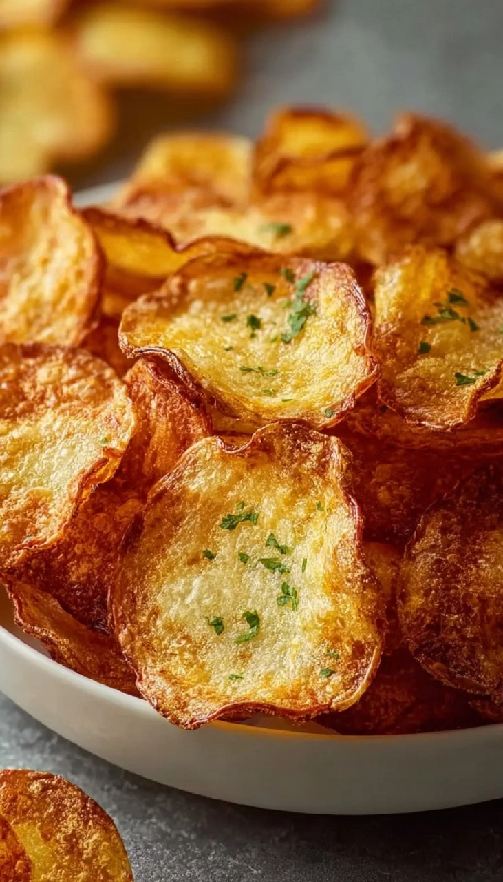 Air Fryer Potato Chips