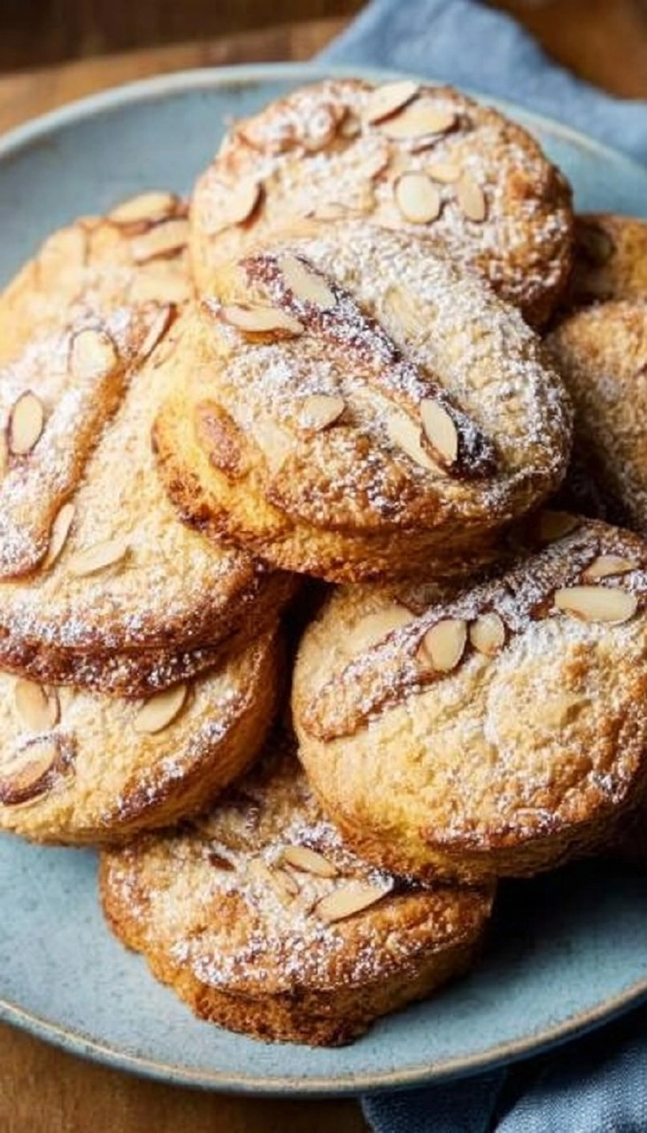 Almond Croissant Cookies