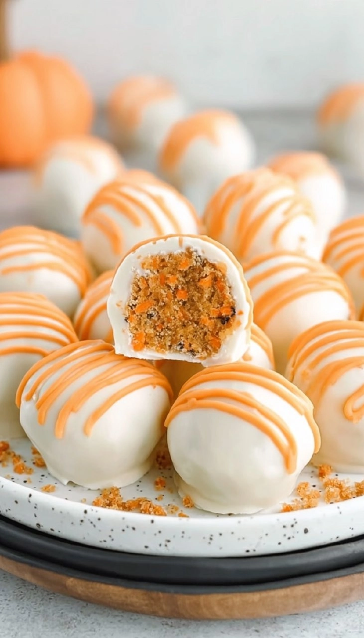 Carrot Cake Cheesecake Bites
