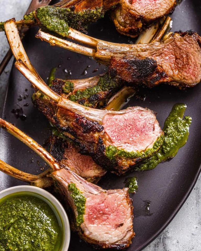 Chermoula-Grilled-Rack-Of-Lamb-Recipe