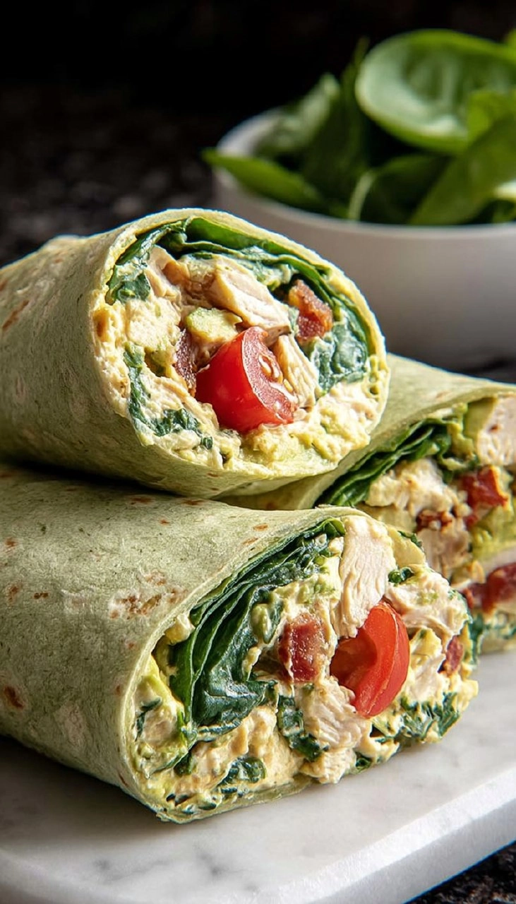 Chicken Avocado Wraps