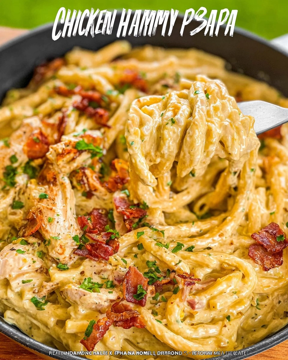 Chicken-Ham-Pasta-Recipe