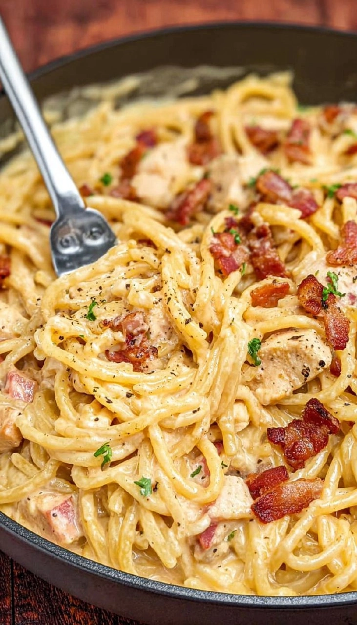 Chicken &Amp; Ham Pasta
