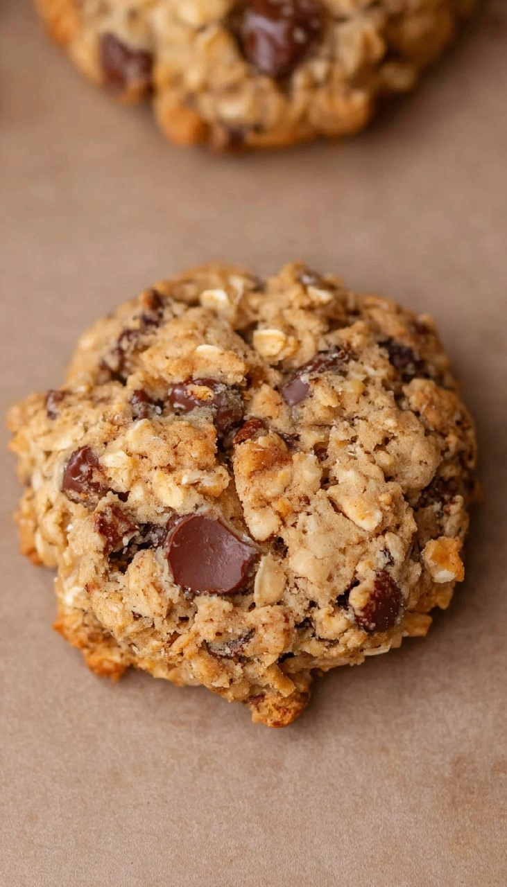 Chocolate Peanut Butter Breakfast Cookies