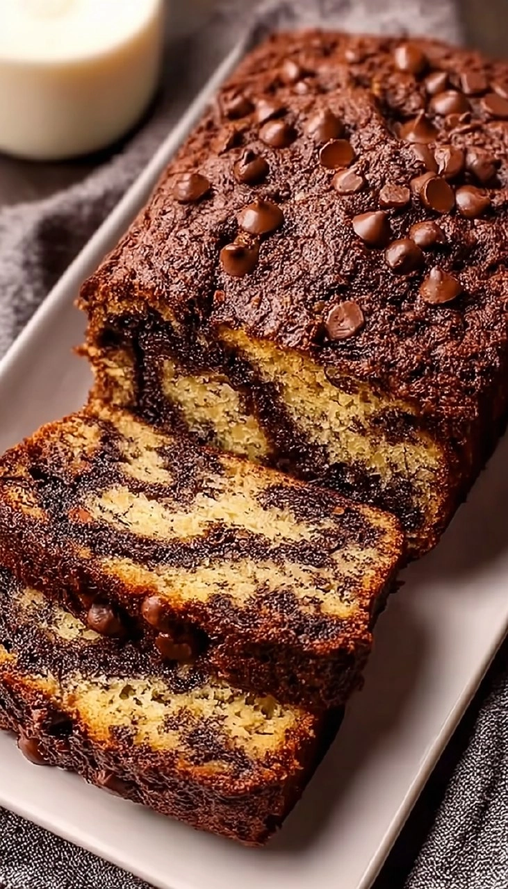 Classic Chocolate Chip Banana Bread 7 Classic Chocolate Chip Banana Bread