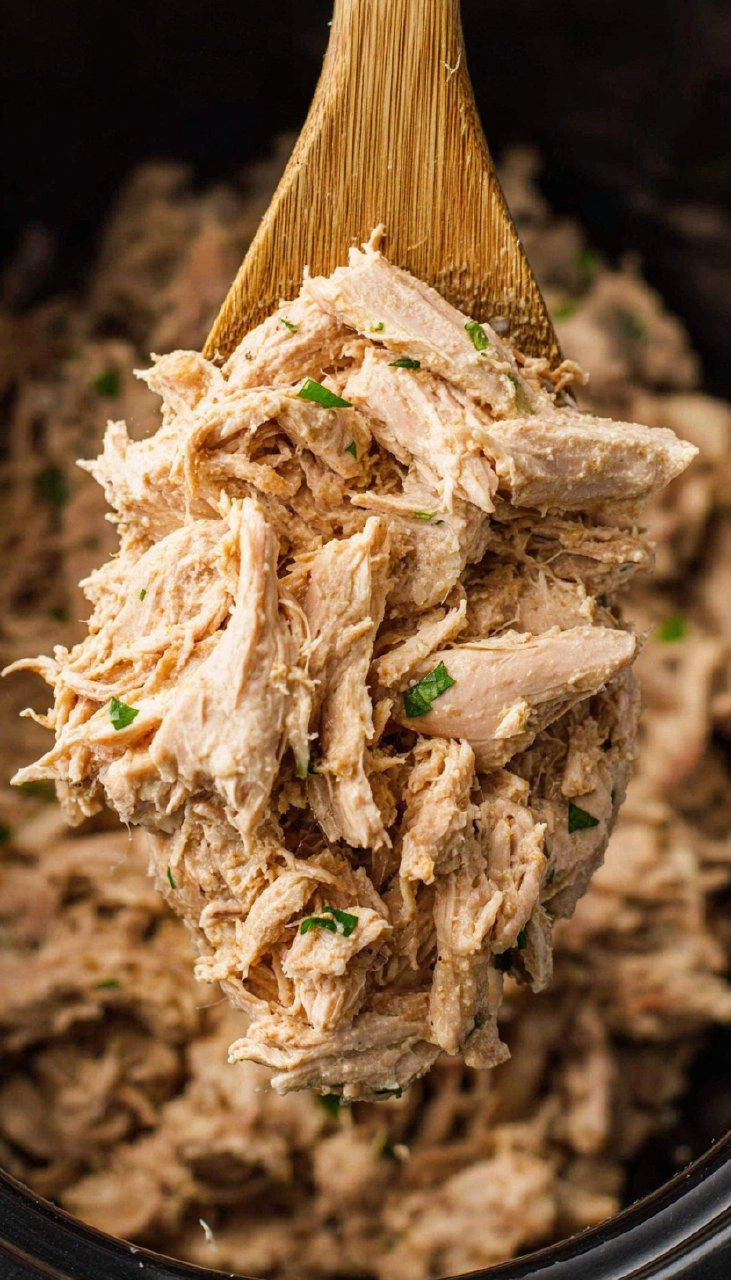 Crockpot Shredded Chicken