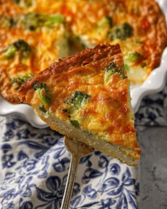 Crustless-Cottage-Cheese-Quiche-Recipe