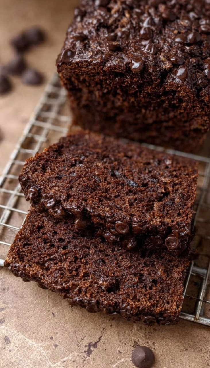 Double Chocolate Banana Bread