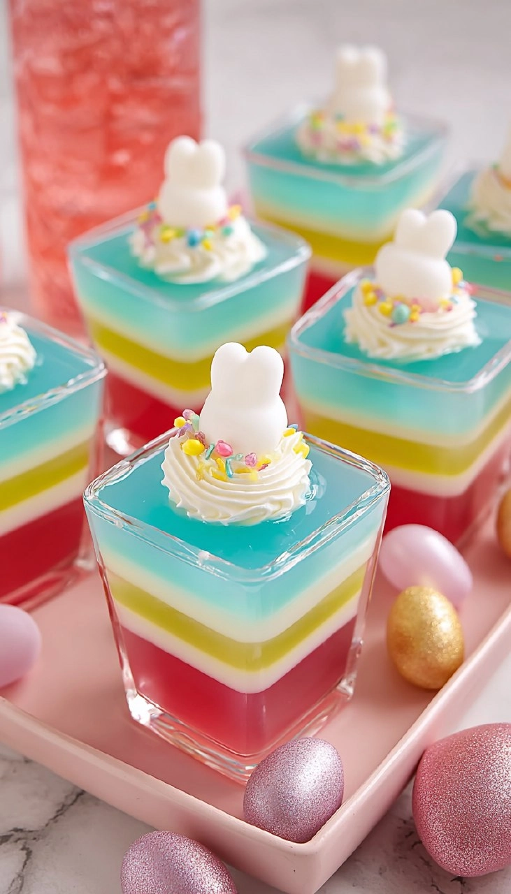 Easter Jell-O Cups 7 Easter Jell-O Cups