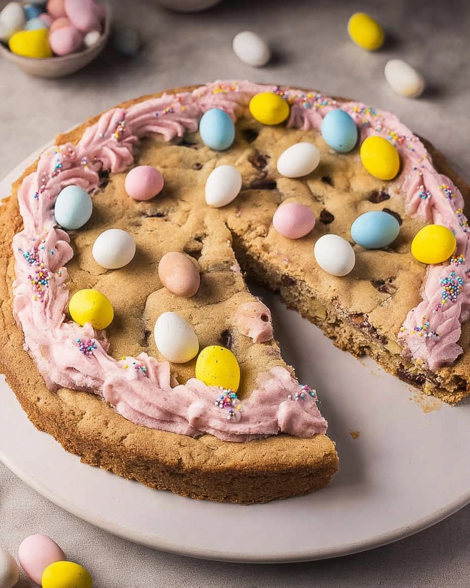 Easter Mini Egg Cookie Cake 6 Easter Mini Egg Cookie Cake