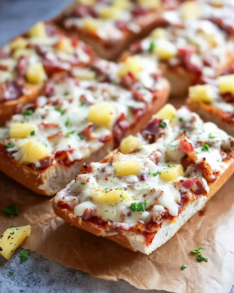 French-Bread-Hawaiian-Pizza-Recipe