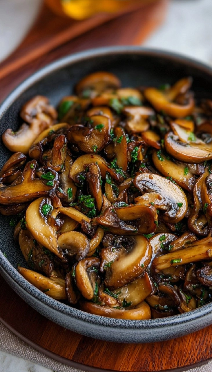 French Style Sauteed Mushrooms