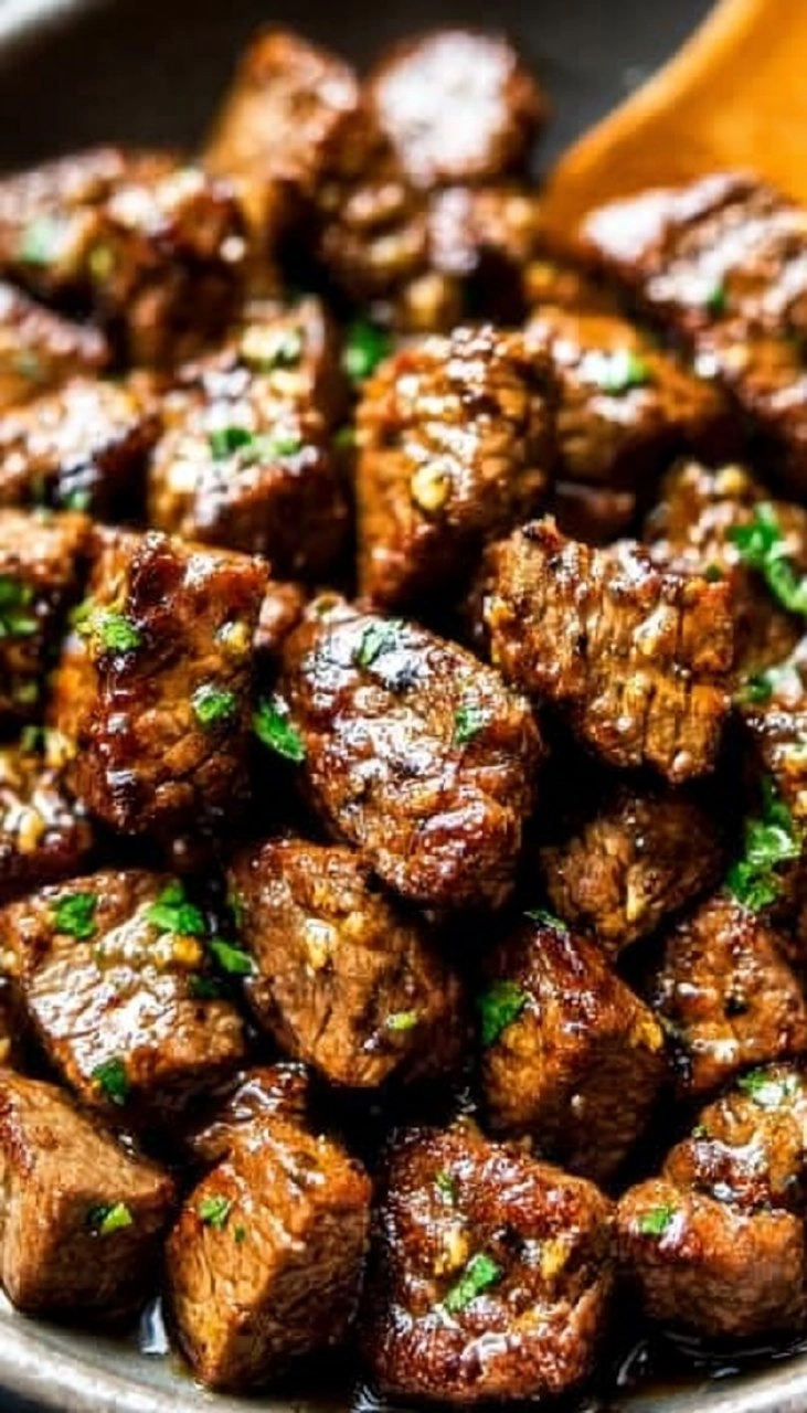 Garlic Butter Steak Bites