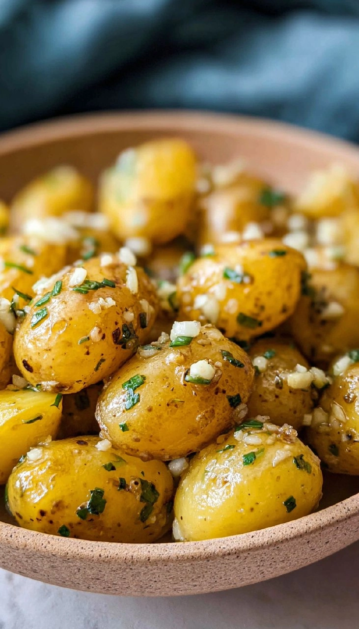 Garlic And Chive Potatoes