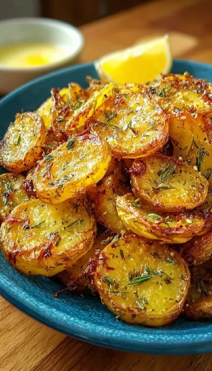 Greek Lemon Potatoes