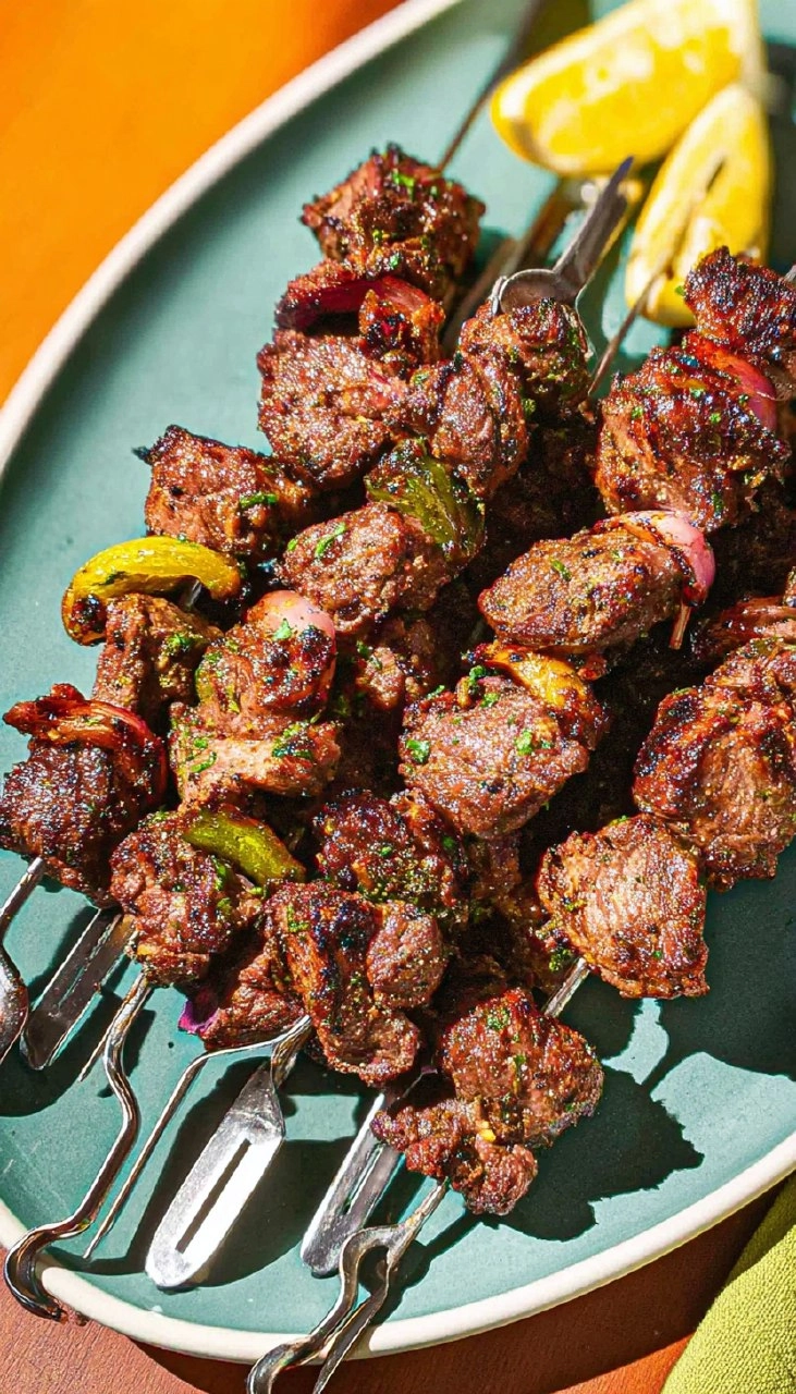 Grilled Lamb Kabobs