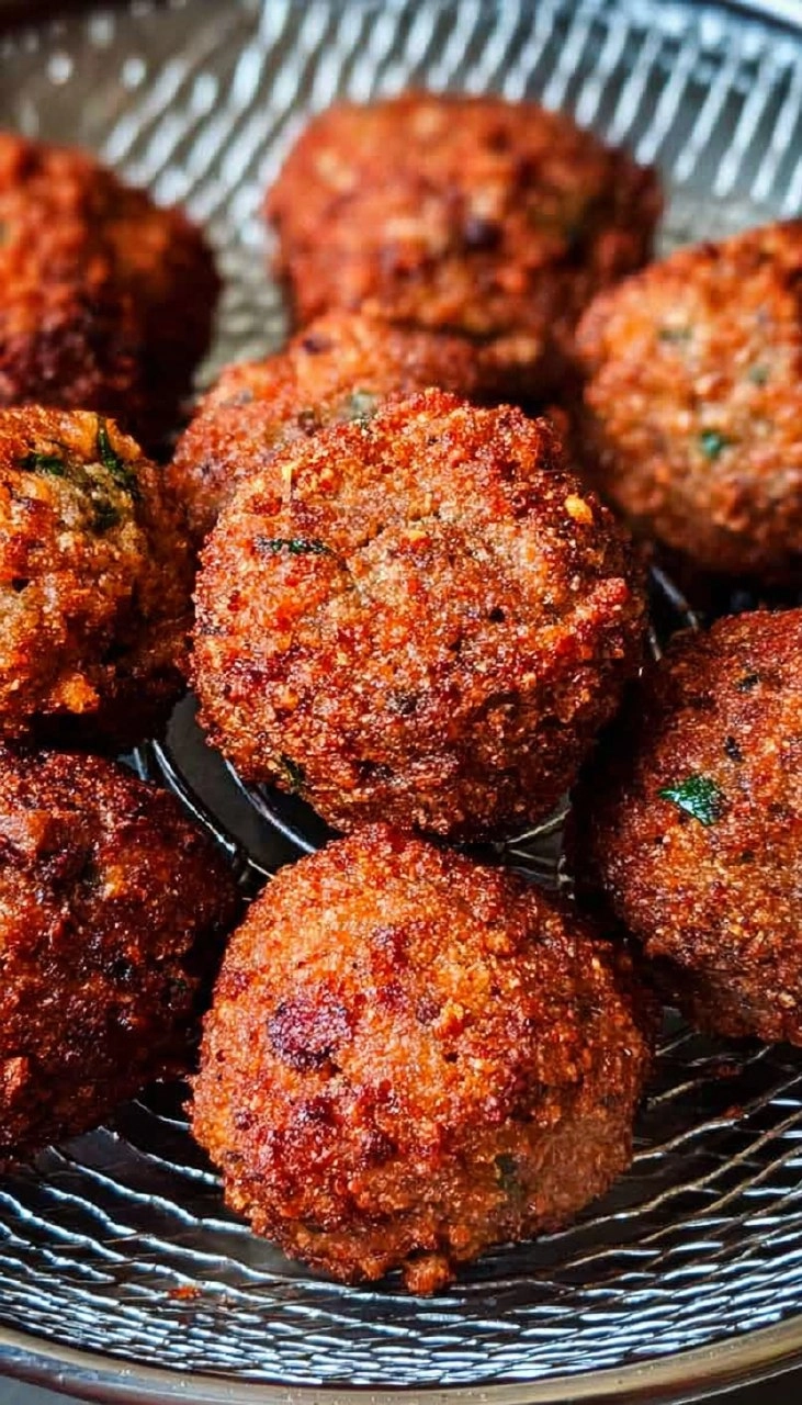 Italian Fried Duck Balls