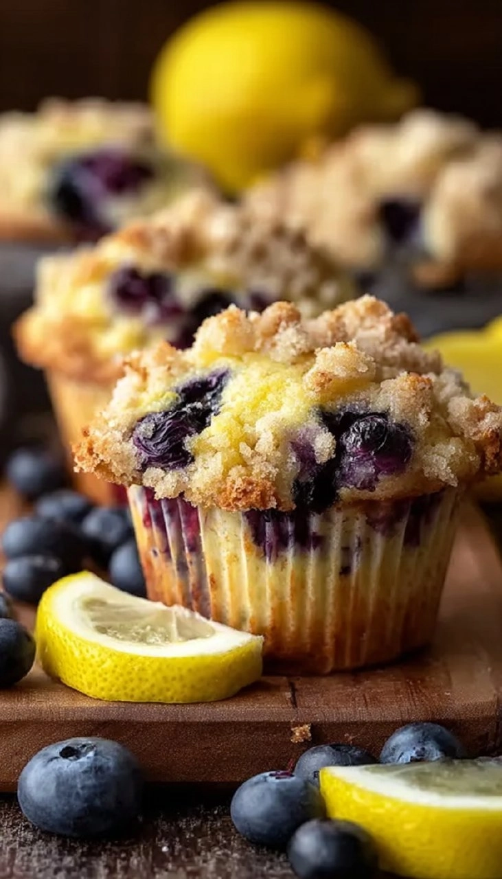 Lemon Blueberry Muffins