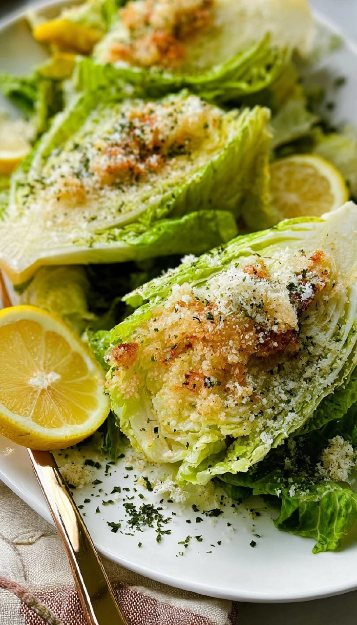 Lemon Parmesan Wedge Salad
