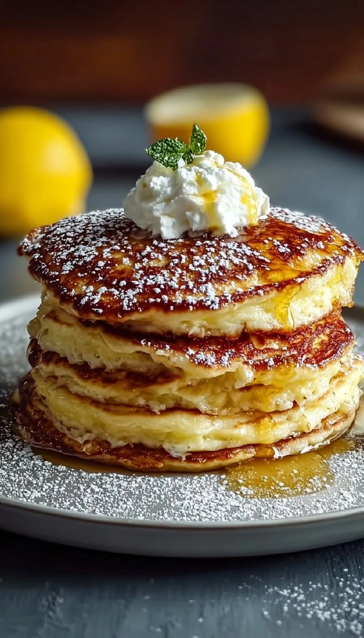 Lemon Ricotta Pancakes